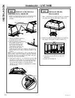 Preview for 70 page of GE UVC9480 Owner'S Manual & Installation Instructions