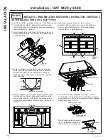 Preview for 72 page of GE UVC9480 Owner'S Manual & Installation Instructions