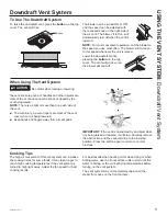 Предварительный просмотр 5 страницы GE UVD6301S Owner'S Manual & Installation Instructions