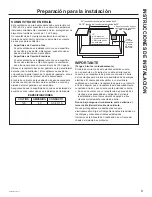 Предварительный просмотр 29 страницы GE UVD6301S Owner'S Manual & Installation Instructions