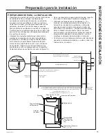 Предварительный просмотр 31 страницы GE UVD6301S Owner'S Manual & Installation Instructions