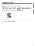 Preview for 59 page of GE UVW7301 Owner'S Manual & Installation Instructions