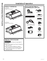 Предварительный просмотр 10 страницы GE UVW8364 Owner'S Manual & Installation Instructions