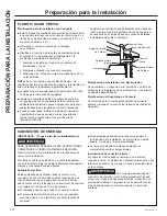 Предварительный просмотр 42 страницы GE UVW8364 Owner'S Manual & Installation Instructions