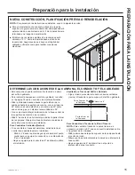 Предварительный просмотр 43 страницы GE UVW8364 Owner'S Manual & Installation Instructions