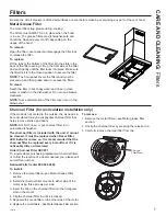 Предварительный просмотр 7 страницы GE UVW9361 Owner'S Manual & Installation Instructions