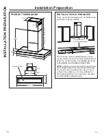 Предварительный просмотр 10 страницы GE UVW9361 Owner'S Manual & Installation Instructions