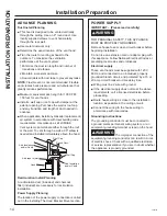 Предварительный просмотр 14 страницы GE UVW9361 Owner'S Manual & Installation Instructions