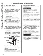 Предварительный просмотр 38 страницы GE UVW9361 Owner'S Manual & Installation Instructions