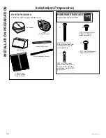 Preview for 12 page of GE UVW9364 Owner'S Manual & Installation Instructions