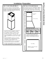 Preview for 13 page of GE UVW9364 Owner'S Manual & Installation Instructions