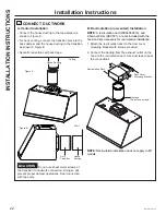 Preview for 22 page of GE UVW9364 Owner'S Manual & Installation Instructions