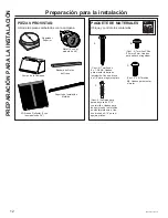 Preview for 40 page of GE UVW9364 Owner'S Manual & Installation Instructions