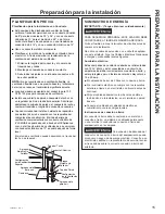 Preview for 43 page of GE UVW9364 Owner'S Manual & Installation Instructions