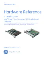 Предварительный просмотр 1 страницы GE V7768 Hardware Reference Manual