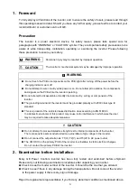 Предварительный просмотр 3 страницы GE VAT20 Instruction Manual