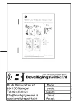 Preview for 1 page of GE VE1016 Series Installation Sheet