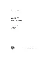 Preview for 3 page of GE VeriDri User Manual