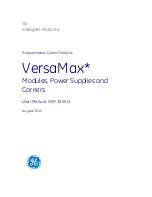 GE VersaMax IC200CHS006 User Manual предпросмотр