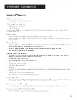 Preview for 59 page of GE VG2052 User Manual