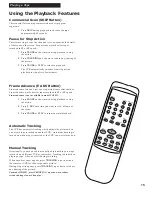 Preview for 17 page of GE VG2053/VG4053 User Manual