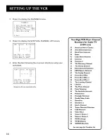 Предварительный просмотр 16 страницы GE VG2063 User Manual