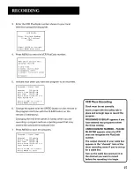 Предварительный просмотр 29 страницы GE VG2063 User Manual