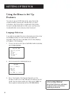 Preview for 10 page of GE VG4052 User Manual