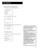 Preview for 33 page of GE VG4054 User Manual