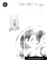 GE VG4060 User Manual preview