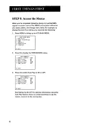 Preview for 8 page of GE VG4062 User Manual