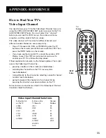 Предварительный просмотр 57 страницы GE VG4065 User Manual