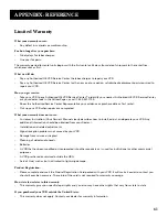 Preview for 63 page of GE VG4065 User Manual