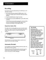 Preview for 20 page of GE VG4240 User Manual