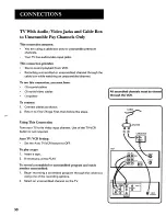 Preview for 40 page of GE VG4240 User Manual