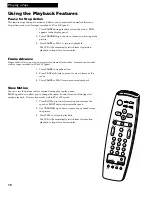 Preview for 18 page of GE VG4258 User Manual