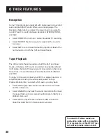 Preview for 40 page of GE VG4262 User Manual