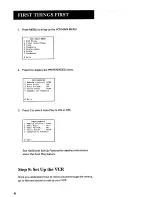 Preview for 8 page of GE VG4267 User Manual