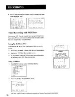 Preview for 30 page of GE VG4267 User Manual