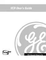 Предварительный просмотр 1 страницы GE VG4272 User Manual