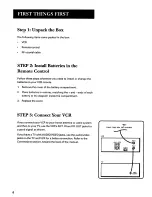 Preview for 6 page of GE VGS320 User Manual