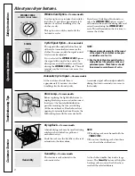 Preview for 8 page of GE VH Series 2000 Owner'S Manual