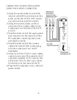 Предварительный просмотр 6 страницы GE Video Converter RF Modulator with S-Video User Manual