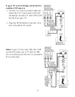 Предварительный просмотр 9 страницы GE Video Converter RF Modulator with S-Video User Manual