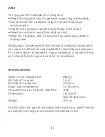 Preview for 11 page of GE Video Converter RF Modulator with S-Video User Manual