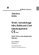 Preview for 33 page of GE Vivid i SafeLock Cart Supplement To User’S Manual