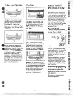 Предварительный просмотр 21 страницы GE VM141J Use And Care Manual