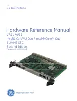 Предварительный просмотр 1 страницы GE VP11 Reference Manual