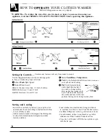 Preview for 6 page of GE WA7640S Use And Care Manual