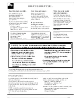 Preview for 2 page of GE WA8600SCL Use And Care Manual